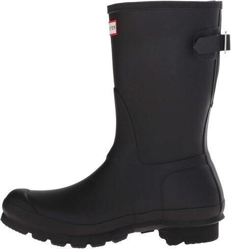 Hunter Original Short Back Rain Boots Black 8 M in Kuwait