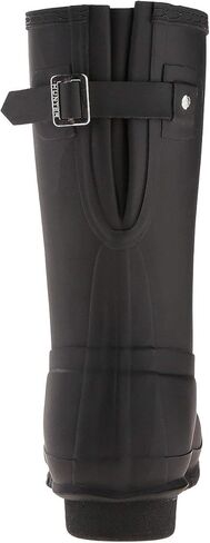 Hunter Original Short Back Rain Boots Black 8 M in Kuwait