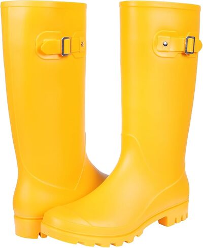 Asgard Women’s Tall Rain Boots Waterproof Knee High Rainboots Rubber Garden Wellies- Slim Calf in Kuwait