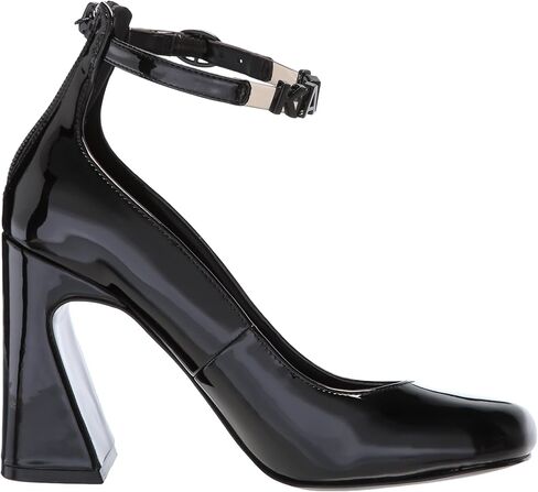 Karl Lagerfeld Paris Women's Pavla Ankle Strap Heel Pump, Classic Red, 5 in Kuwait