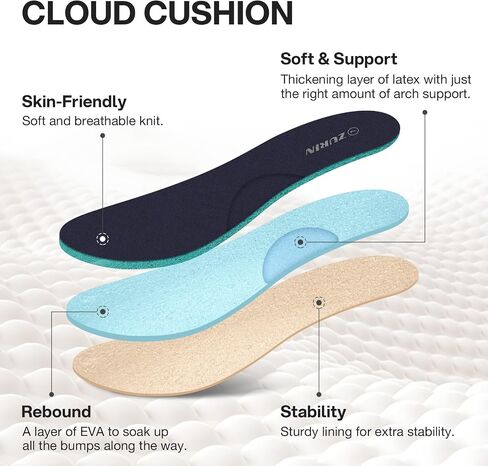 ZURIN Womens Knit Ballet Flats with Arch Support Comfortable Ballet Dressy Flats,Round Toe Slip On Flats Dress Shoes for Dressy Work Casual in Saudi Arabia