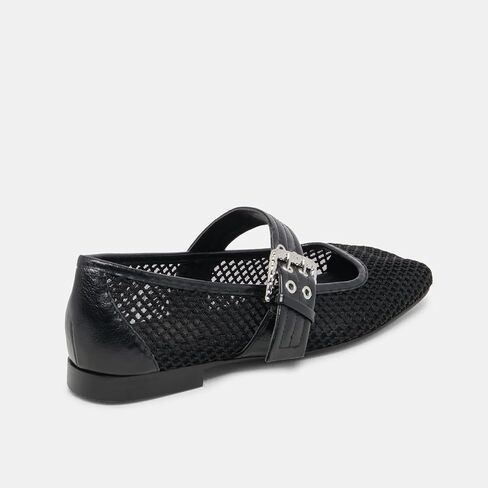 Dsevht Mary Janes Flats for Women Fashion Square Toe Flat Low Heel Easy Buckle Strap Flats Shoes in Kuwait