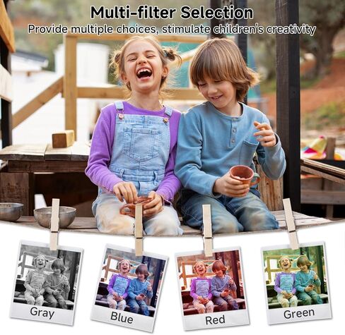 Digital Camera, FHD 4K 44MP Digital Camera, 16X Digital Zoom, Digital Point and Shoot Camera with 3-LED Fill Lights, 64GB SD Card, Compact Camera for Kids Teen Boys Girls, Cream in Kuwait