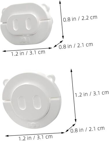 Crafthrou 1Set Boy Girl Safety Cloy Cover Coverts Profortment Proformant Electrical Outlet Wordlost invid in Saudi Arabia