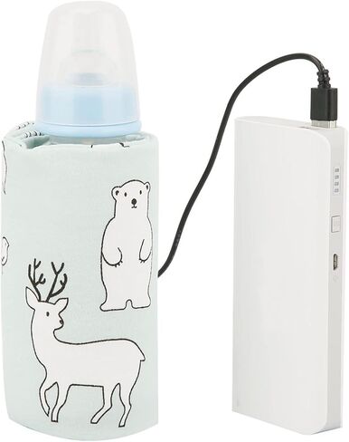 زجاجة الطفل حافظ على غطاء دافئ ، وأكياس زجاجة الطفل محمولة ، حارس حرارة الحليب USB ، حارس حارس الدفء متعدد الوظائف في مشروب شاي القهوة ، كيس الاحترار للداخلية ، في الهواء الطلق ، السفر ، القيادة (النوع 1) in Saudi Arabia