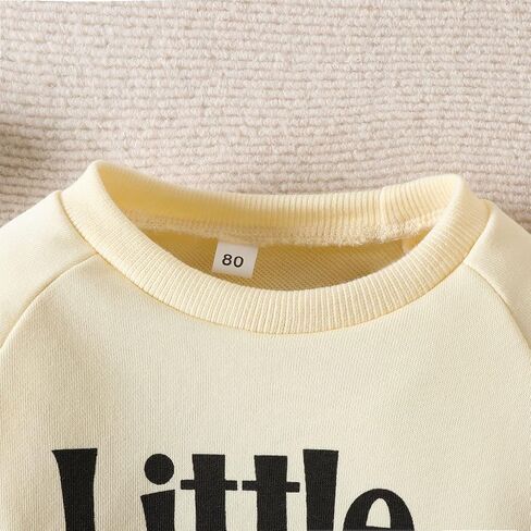 FIOMVA Baby Girl Sister Matching Crewneck Sweatshirt Big/Little Sister Long Sleeve Shirt Pullover Top Fall Winter Clothes in Kuwait