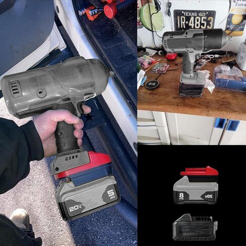 لمحول بطارية Milwaukee (تحويل إلى M18 إلى SNAP في 18V) in Kuwait