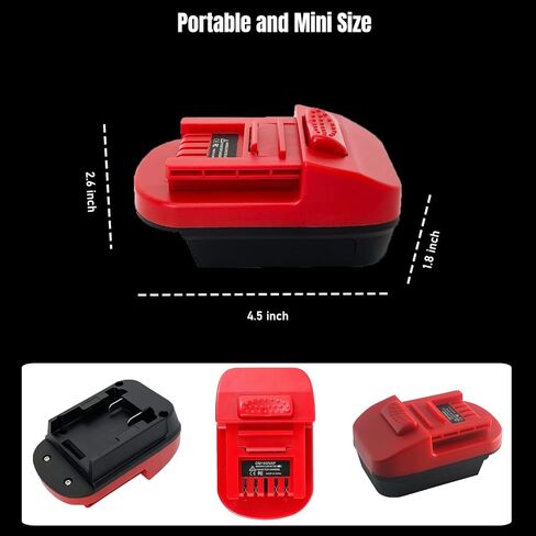 لمحول بطارية Milwaukee (تحويل إلى M18 إلى SNAP في 18V) in Kuwait