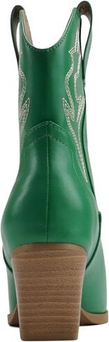 Soda “BLAZING" ~ Women Western Bootie Pointe Toe with Low Heel (Wide Fit Available) in Kuwait