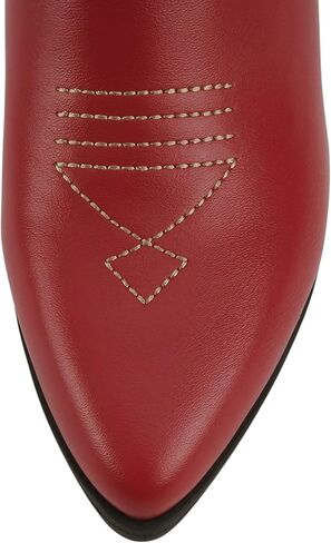 Soda “BLAZING" ~ Women Western Bootie Pointe Toe with Low Heel (Wide Fit Available) in Saudi Arabia