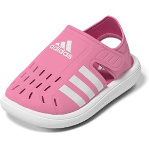 adidas Baby Girls' Summer Closed-Toe Water Slide Sandal