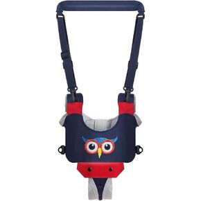 Toddler Walker Assistant Belt Child Learning Walk Support Assist Trainer Tool Baby Walking Harness Handheld Adjustable Belt Kids Walker Helper for 8-24 Month Old Infant Boys Girls (Blue)