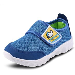 Toddler Kid's Cute Casual Lightweight Walking Athletic Shoes Boys and Girls Mesh Strap Sneakers