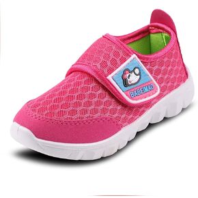 Toddler Kid's Cute Casual Lightweight Walking Athletic Shoes Boys and Girls Mesh Strap Sneakers in Kuwait