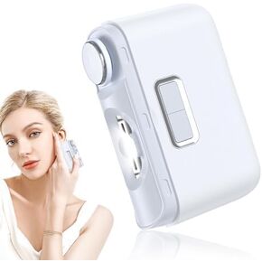 Electric Nail Clipper, 2-in-1 Cutting and Polishing Automatic Nail Clipper, Two Speed Auto Nail Clipper for Babies, Electric Nail Clippers for Kids, Adults, Elderly, White