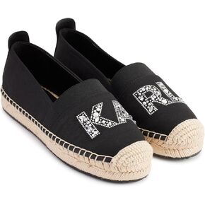 KARL LAGERFELD Women's Cushioned Insole Everyday Manika-Flat Espadrille Platform