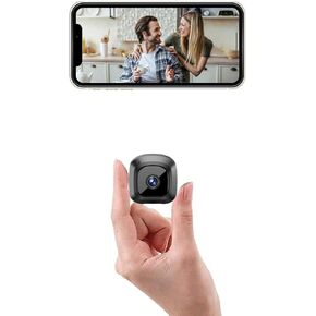 Mini Wireless WiFi Camera Security Camera HD 1080P Nanny Camera with Night Vision，Remote Viewing for Security with iOS,Android Phone