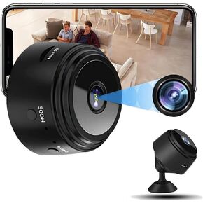 Spy Lens Cam, 2025 Upgrade Magnetic Mini Security Camera, Magnetic Security Camera, Secret Scope Magnetic Mini Security Camera, 1080P HD Wireless Night Vision