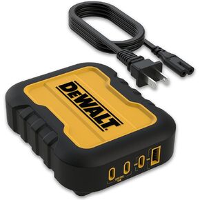 DEWALT 4 Port USB Charger Block, 100W USB C Charger Intelligent Power Sharing, 6ft Power Cord – Charge 4 Devices Simultaneously Compatible w/DEWALT 20V Batteries, Perfect for Work Tables & Jobsites