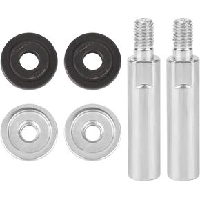 6pcs Thread Angle Grinder Extension Shaft Set, Angle Grinder Extension Shaft Connecting Rod with Upper and Lower Pressure Plates Grinder Extension Shaft Angle Grinder Attachments