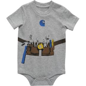 Carhartt Baby Boys' Short-Sleeve Graphic Bodysuit