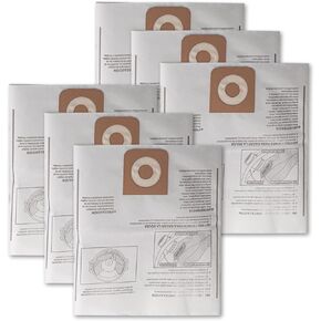 6 Pack Vacuum Bags CMXZVBE38749 For CRAFTSMAN 16-20 Gallon Wet/Dry Shop Vac Bags Part# 38749