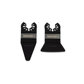Arrow OSCSCPK-2A General Purpose Scraping Blade Kit for Oscillating Multitools, Includes 2 Scrapers for Removal of Paint, Caulk, Adhesives, and Sealants