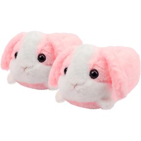 Women Animal Bunny Slippers Cute Plush House Shoes Warm Novelty Cartoon Slippers Gifts for Birthday Christmas