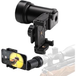Scope Camera Adapter – Smartphone Mount for Wildlife Observation & Outdoor Photography – Quick Locking Aluminum Design