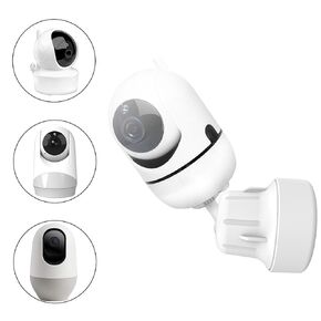 Baby Monitor Wall Mount Compatible with Hellobaby, Nooie, iFamily, OKAIDI, ANMEATE, Blemil and Baby Cameras with 1/4 Thread Connection, Adjustable Angle-Easy to Install (Camera Not Included)