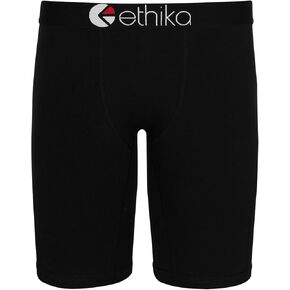 Ethika Mens Staple Boxer Brief | *Solids* Black OG (RDB, XXX-Large) in Kuwait