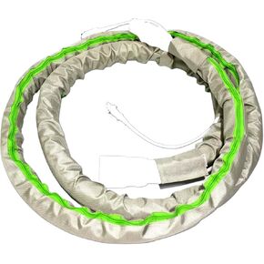 5m Dust Extractor Hose Sleeve Fits For Festool Vacuum D32 mm Hose Cover - Grey & Green Color - Only Sleeve. (Without Wire and Hose)
