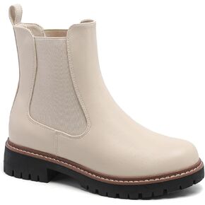Women’s Chelsea Boots with Lug Sole Ankle Booties