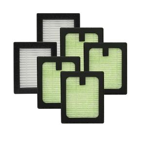 HEPA H13 True Filter Replacement for Baby Brezza Baby Bottle Dryer Advanced and Baby Brezza Baby Bottle Washer Pro, 6 Pack
