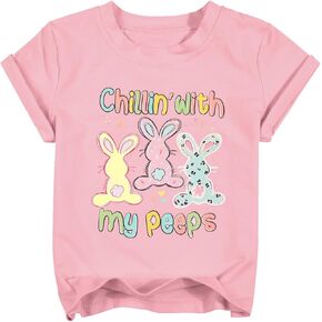 DUTUT Egg Hunting Squad Shirt Toddler Funny Easter Day T-Shirt Bunny Eggs Sunglasses Matching Group Unisex T-Shirt