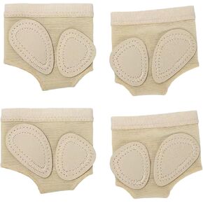 A&K L'YDIA 2Pair Foot Undies Thongs 1/2 Lyrical Dance Paws Pads Ballet Belly Contemporary Dancing Shoes,Jazz, Ballet, Modern Half Sole, Foot Care Pads
