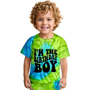 Birthday Boy Shirt I'm The Birthday Boy Graphic Tee Kids Birthday Party Outfit 2-7 Years