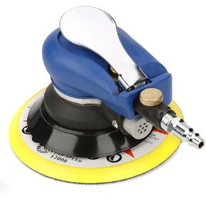 Random Orbital Sander Pneumatic Sander AT-980,for Polishing of Ironware,Automotive,Furniture,Wood,for Deal with Various Rough Surface,for Home Factory Use(6 inches)