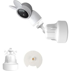 Baby Monitor Mount Stand Compatible with ARENTI 2K Ultra/ P2Q Baby Monitor with 1/4" Threaded Hole,Flexible Adjustable Baby Monitor Wall Mount Holder, Perfect View Angle and Easy to Install