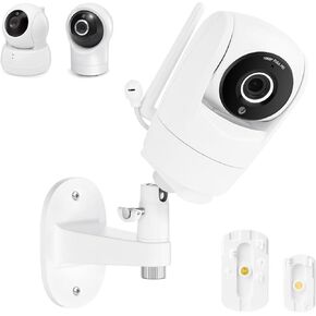 Baby Monitor Wall Mount Compatible with VTech VM901 and VM924 Video Baby Monitor, Adjustable Angle Baby Monitor Mount for VTech VM923/VM928/VM901HD/RM7764 Baby Cameras, Easy to Install Without Tools