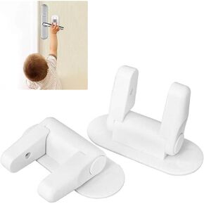 Childproof Door Lever Lock - Keep Your Baby Safe and Secure