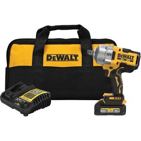 DEWALT 20V MAX XR 3/4 Inch Cordless Impact Wrench Kit with POWERSTACK Battery and Charger (DCF964GH1)