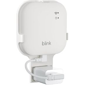 All-New Outlet Wall Mount for Blink Sync Module XR, Sync Module XR Mount Holder for Blink Outdoor Indoor Camera, No Messy Wires,No Screws Saving Space Blink Sync Camera Mount with Short Cable (1Pack)