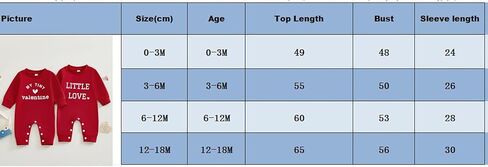 Newborn Baby Boy Valentines Day Outfit Long Sleeve Jumpsuit Romper Bodysuit Spring One Piece Clothes in Saudi Arabia