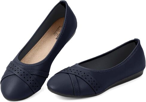 CHIN·MOON Women's Ballet Flats Comfortable Dressy Walking Dress Casual Shoes in Saudi Arabia