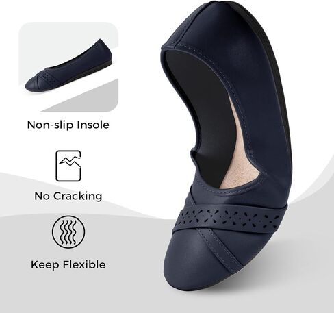 CHIN·MOON Women's Ballet Flats Comfortable Dressy Walking Dress Casual Shoes in Saudi Arabia