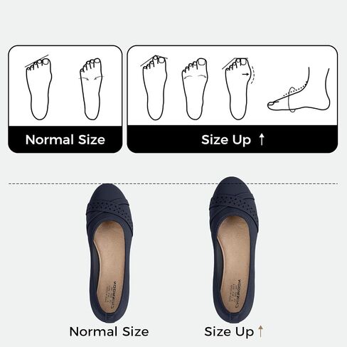 CHIN·MOON Women's Ballet Flats Comfortable Dressy Walking Dress Casual Shoes in Saudi Arabia