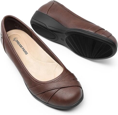 DREAM PAIRS Women's Ballet Flats Business Office Work Dress Shoes Comfortable Dressy Flats for Women in Saudi Arabia
