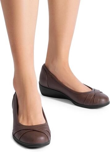 DREAM PAIRS Women's Ballet Flats Business Office Work Dress Shoes Comfortable Dressy Flats for Women in Saudi Arabia