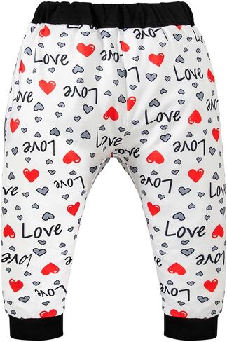Baby Boys Girls Mommy&Daddy's Little Valentine Long Sleeve Pants Set Outfits in Saudi Arabia
